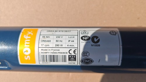 Somfy orea rts rohrmotor - somfy,