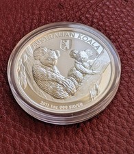 1 Oz Australien Koala 2011 Silber 999 Berliner Bär Privy Mark in PerthMnt Kapsel