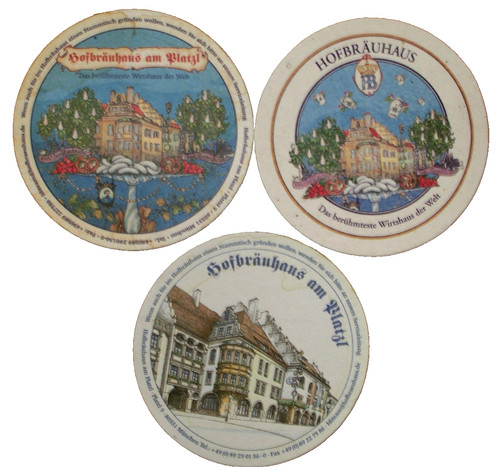 Alte bierdeckel - ,