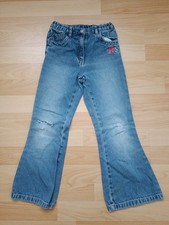Palomino Mädchen Hose Jeans Blau Schlaghose Größe 116