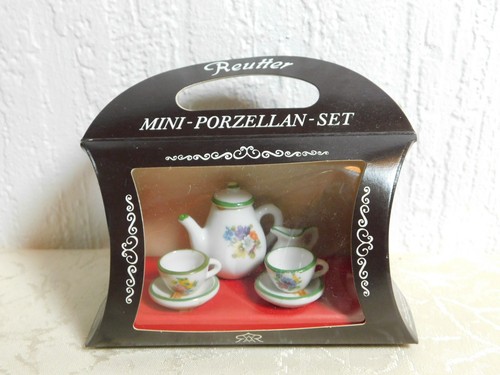 Reutter miniatur porzellan set - reutter,