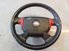 11SL* Mercedes-Benz SLK R 170 VOR Mopf Lenkrad Leder  schwarz ROT