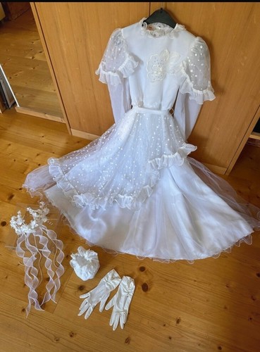 Kommunionkleid komplettset 140 - kommunionkleid,