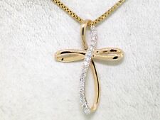 Brillant Anhänger Kreuz 333