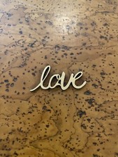 Hochzeit Deko Schriftzug love Holz vintage Boho 