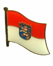 Flaggen Pin Fahne Hessen