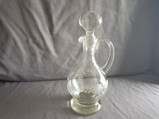 Glaskaraffe geschliffen mit