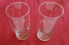 2x Superfest Glas 2x 0,2 L  DDR/GDR Strong Glass East German Mitropa stapelbar
