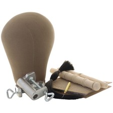 Perückenmacher Herstellung Starterset für Anfänger Studenten Heimarbeit Echthaar Perücken