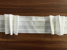 3-Faltenband 1:2 Weiß 50mm