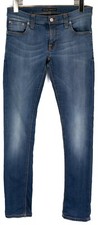 Nudie Tight Long John Starlight Blue Jeans Herren Schlank W28/L32