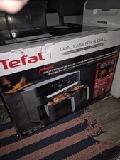 Tefal EY905B Dual Easy Fry&Grill Doppel-Heißluftfritteuse,8,3L