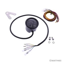 Tachometer elektrisch schwarz