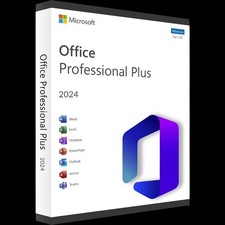 Microsoft Office 2024 Professional Plus Key für 1 PC | Windows | Lifetime