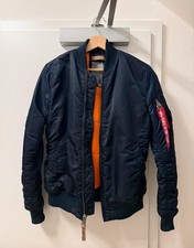 Alpha Industries Bomberjacke / Gr. L  (M) / Marineblau ( NEUWERTIG..!!!) 