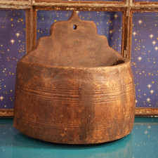 Salzfass Holz ANTIK musealer