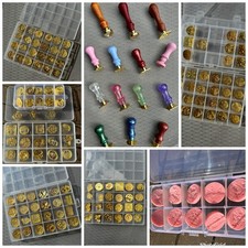 Wachssiegel / Petschaften / Siegel / Motivsiegel / Präge Siegel / Siegelgriff