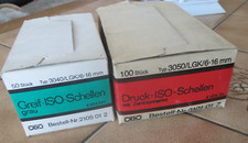 OBO  46x Greif ISO Schellen / 68x Druck ISO Schellen (plus 16x Unterteil) 6-16mm