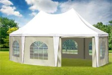 Gartenpavillon 5x6,8m PVC