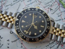 ROLEX GMT-MASTER 16753 VON 1985 - ST./750 GOLD - JUBILEEBAND - TRITIUM DIAL