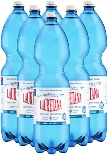 Lauretana mineralwasser - 6x,