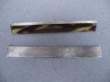 925 Silber Horn Taschenkamm