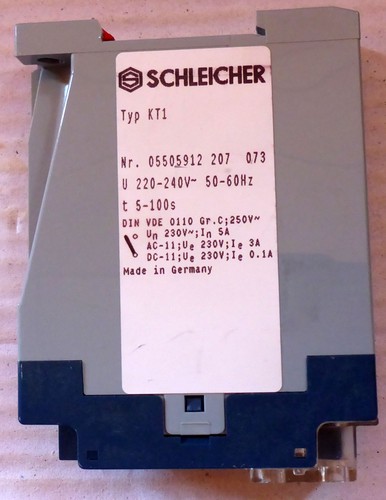 Schleicher relais typ kt1 - schleicher,