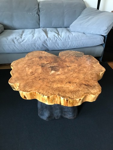 Tischplatte aus gestockter