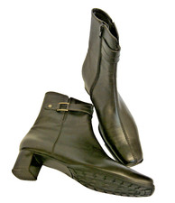 Theresia M. - Damen-Stiefelette mocca - Größe 5 1/2 - neuwertig - NP 99,95 €