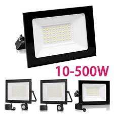 10W-500W LED Fluter Außen Strahler mit Bewegungsmelder/Stecker Flutlicht Lampe