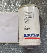 DAF Ölfilter 0611049 neu Original Motorfilter Made in Germany für LKW XF CF LF