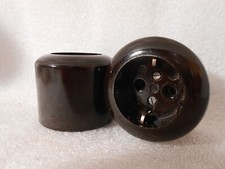 Orig. Bakelit Steckdose Schuko