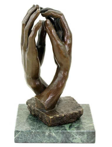 Bronzeskulptur von auguste - von,