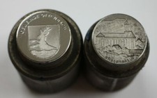 Historische Prägestempel Wappen Ottenbach für Münze Medaille Unikat Nr. 1541-35