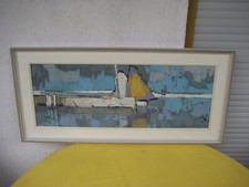 Ölgemälde An der Mole /