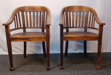 1 von 2 Teakholz Stuhl