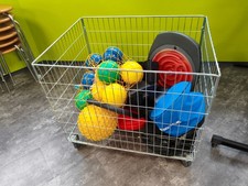 Ballwagen, Bällebox, Ballgitter, Gerätewagen fahrbar