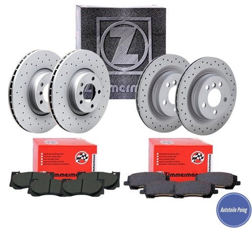 Zimmermann bremsenset komplett - zimmermann,