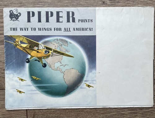 Piper flugzeug vintage - piper,