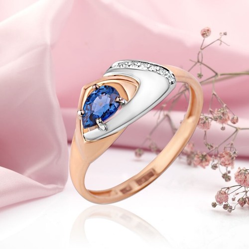 Rose rotgold 585 - 585, mit
