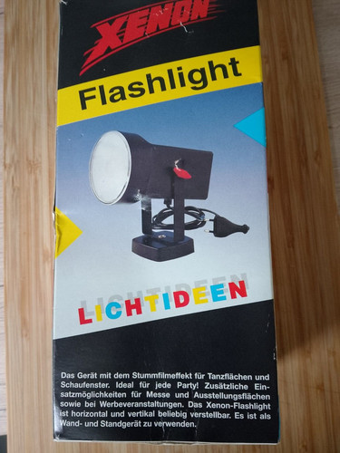 Disco party stroboskop 230v - ,