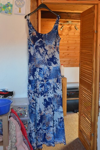 Langes kleid blau von - langes,