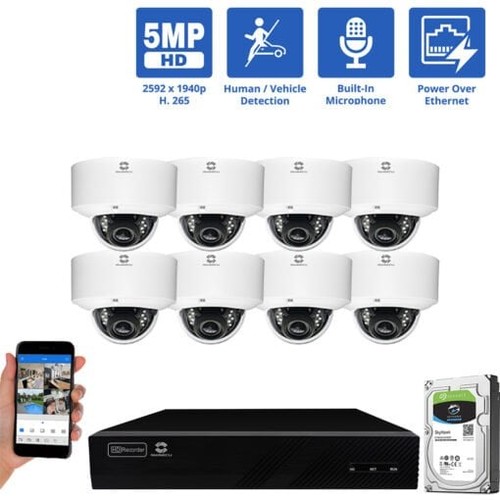 Channel nvr security camera - 8,