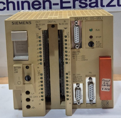 Siemens simatic typ - s5, typ: