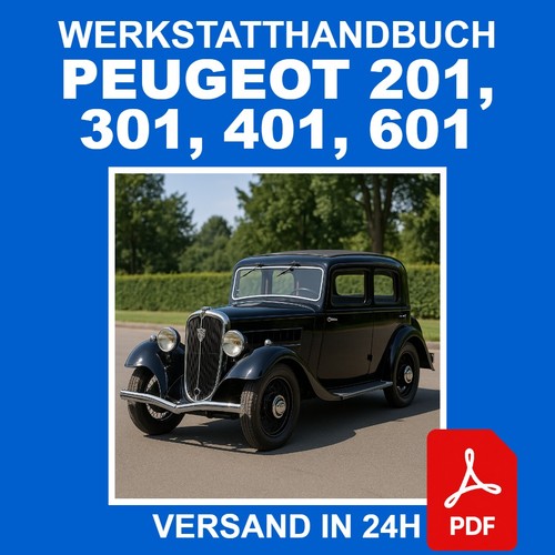 Werkstatthandbuch peugeot 201 - werkstatthandbuch,