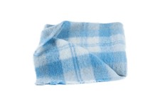 LANCALOR Plaid hellblau aus