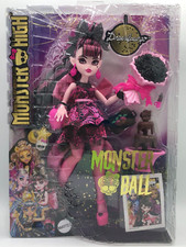 Monster High Monster Ball DRACULAURA | Puppe mit Accessoires & Zubehör | 4+