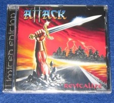 ATTACK- Revitalize CD german metal classic COMPILATION different verions RARE RE