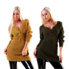 Damen Long Pullover Pulli