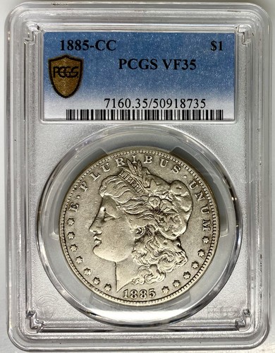 Pcgs 1885 cc - 35, 1885-cc
